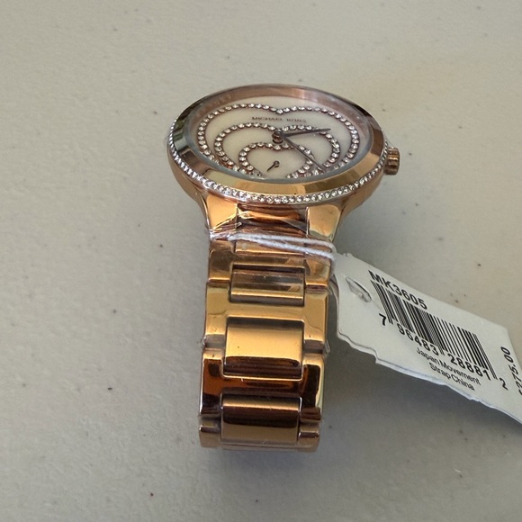 Michael Kors MK3605 Rose Gold Crystal Heart Watch NWT main image 11